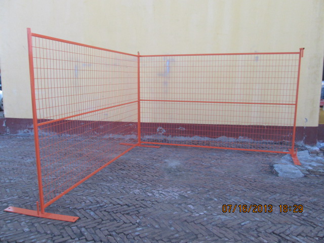 Hot Sale Powder Coating Safety Temporary Fencing