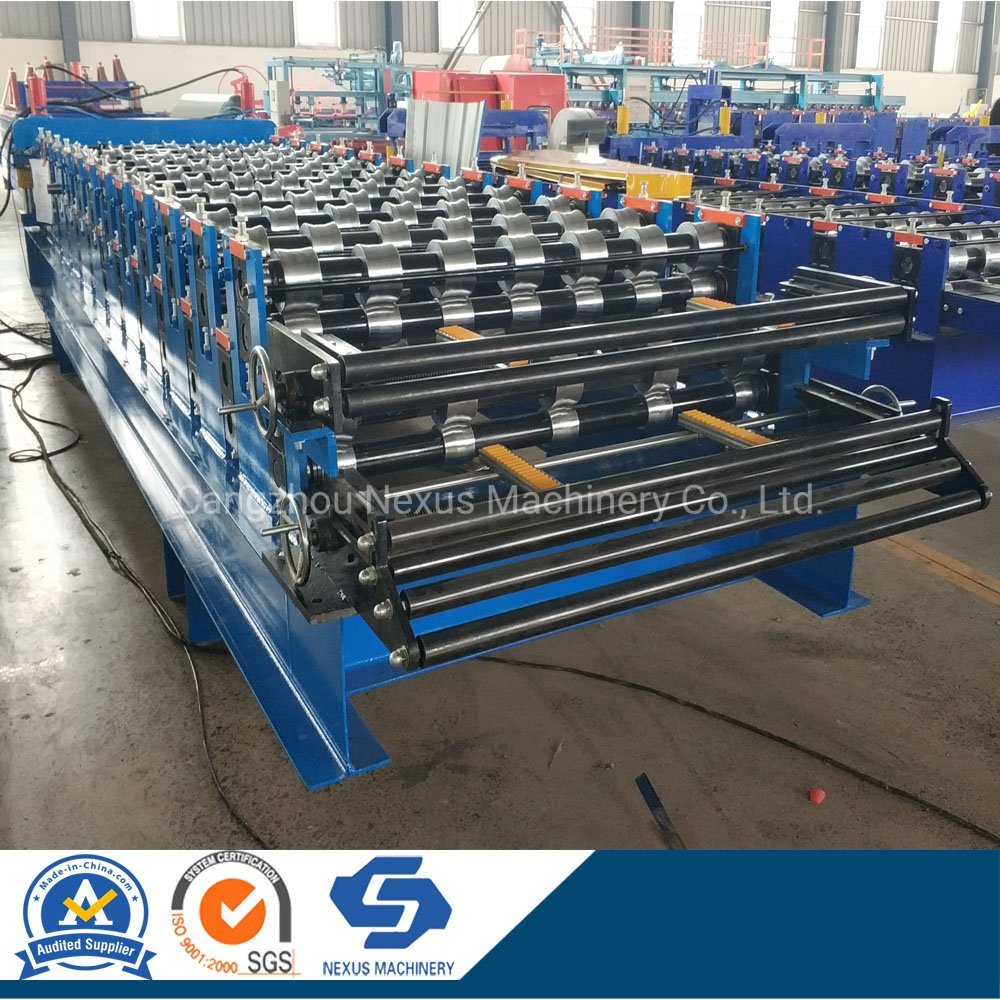 Double Layer Classic and Ibr Metal Roof Sheet Cold Roll Forming Machine
