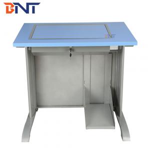 Double Flip Top Computer Desk For Audio Video Conference Room