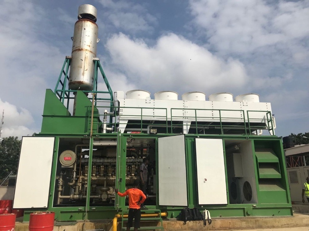 Jinan 600kVA Gas Turbine Generators Biogas Genset