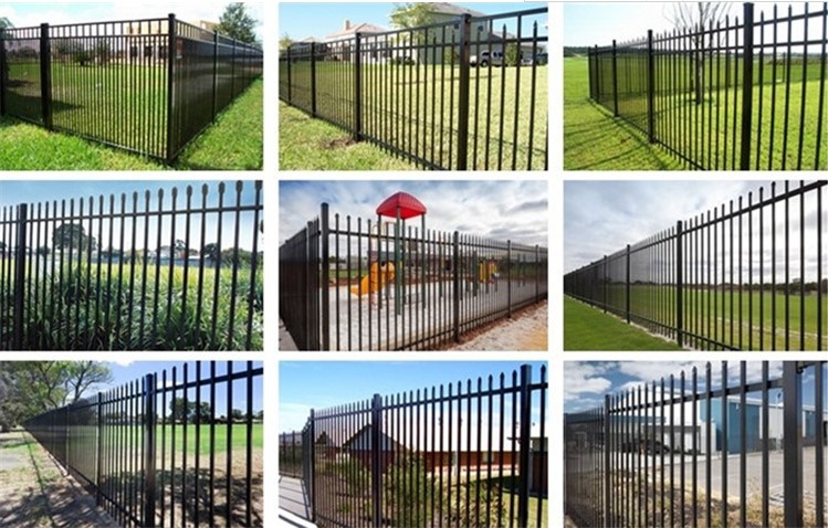 Lowes Steel Wrought Iron Railings Palisade Temp Fence For Sale In Mauritius Market