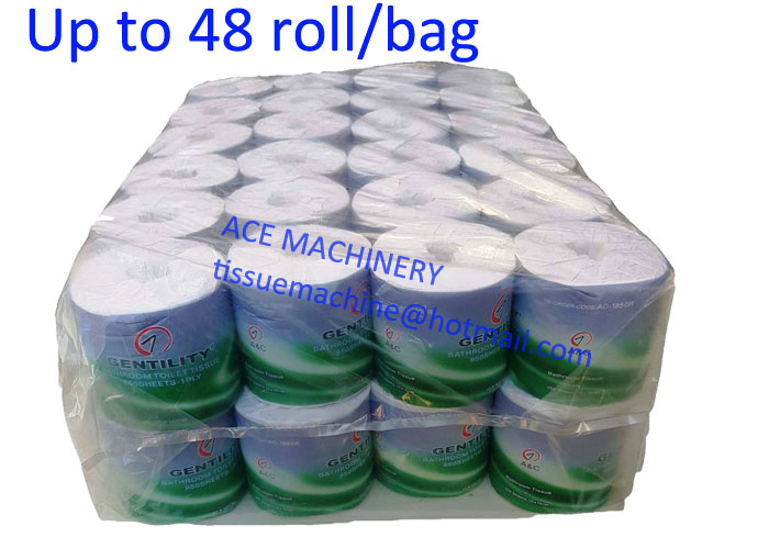 toilet paper roll packaging machine
