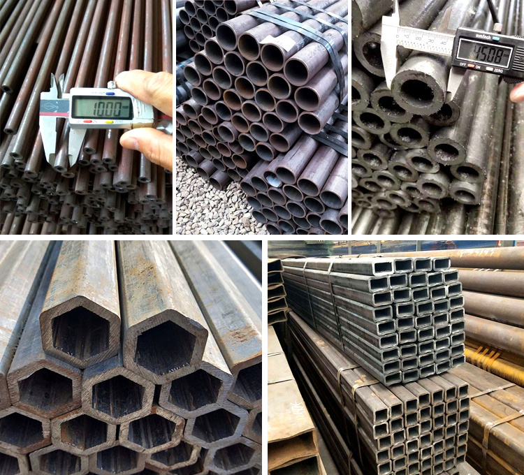 Factory Hot Rolled Steel Pipe Carbon Seamless Galvanized Steel Mild Pipe Manufacturer with High Quality Raw Materials for Construction and Decoration Low Price