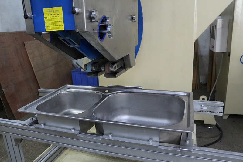 High Efficiency CNC Automatic Stainless Steel Kitchen Sink Edge Seam Welding Machine Grinding Making Polishing machine