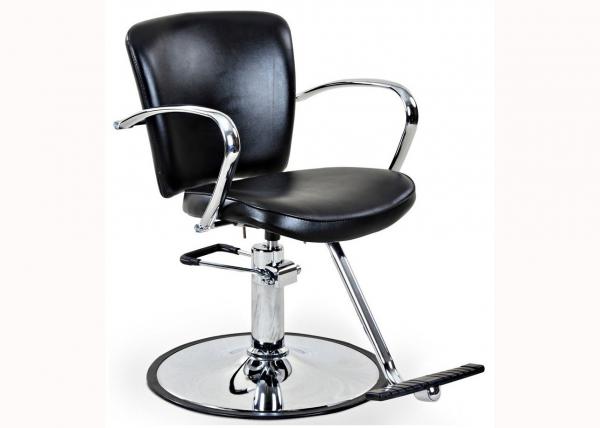 Professional Beauty Salon Chairs Metal Handrest Custom Beauty
