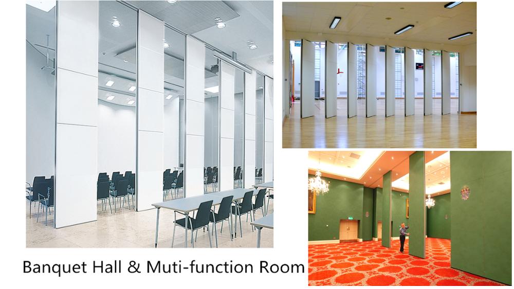 Restaurant soundproof partition wall high quality movable wall partition with new design