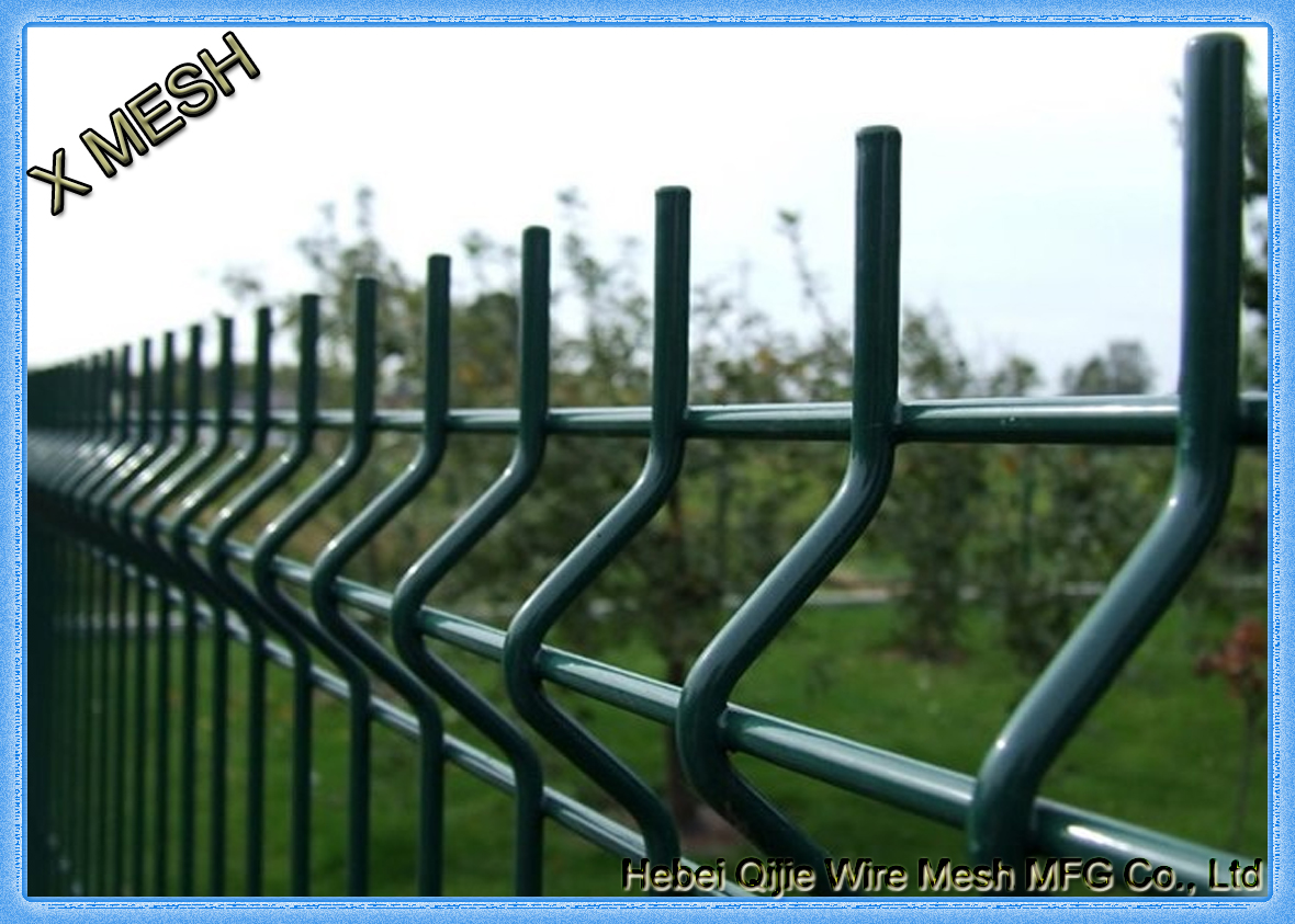 Perimeter Coated Welded Wire Fence Steel-P0004