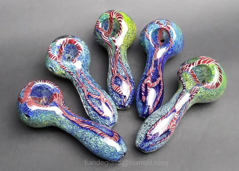 Glass Hand Pipe 2.50” Assorted Colors New Smoking Pipe Bowl