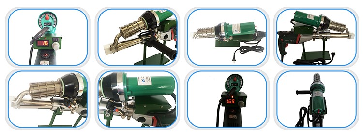 Hand Held Plastic Pvc Extrusion Welder For Hdpe Pvc Pp