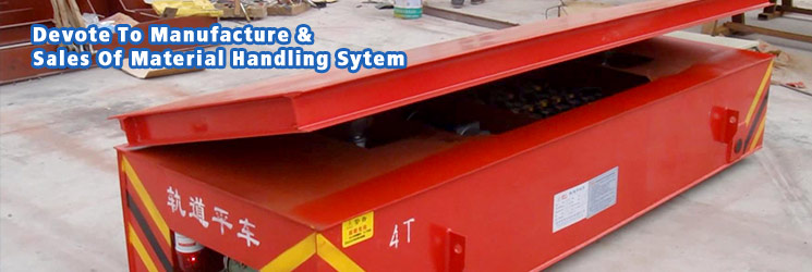 Heavy Duty Plant Trailer material handling lifting equipment for heavy load material handling