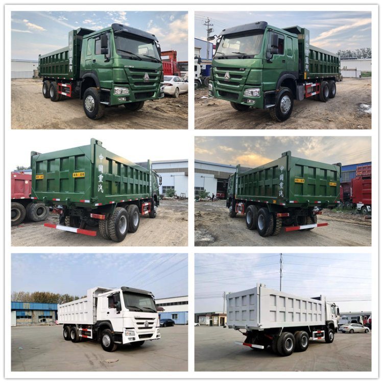10 Wheels Tipper HOWO 371 HP 6X4 Dump Truck Chinese Brand Sinotruk Dump Trucks Diesel
