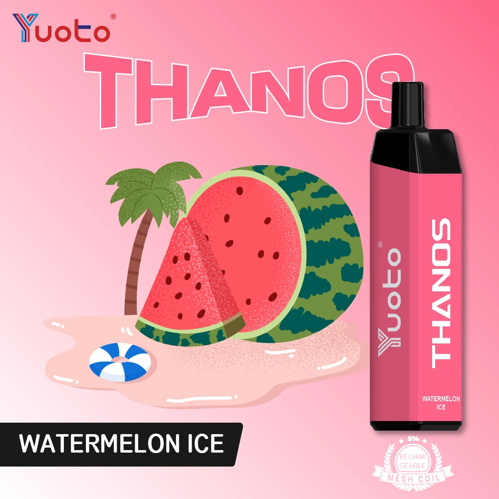 Yuoto Thanos 5000 Puffs Rechargeable Mesh Coil 15 Flavors Original Yuoto Disposable Vape