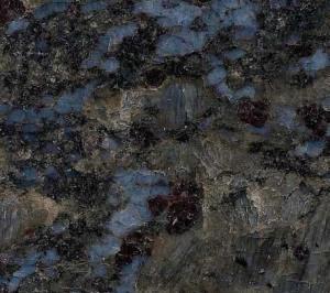 China Butterfly Blue Granite Tile & Slab on sale 