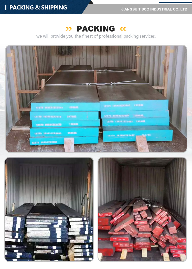 packing of mold steel