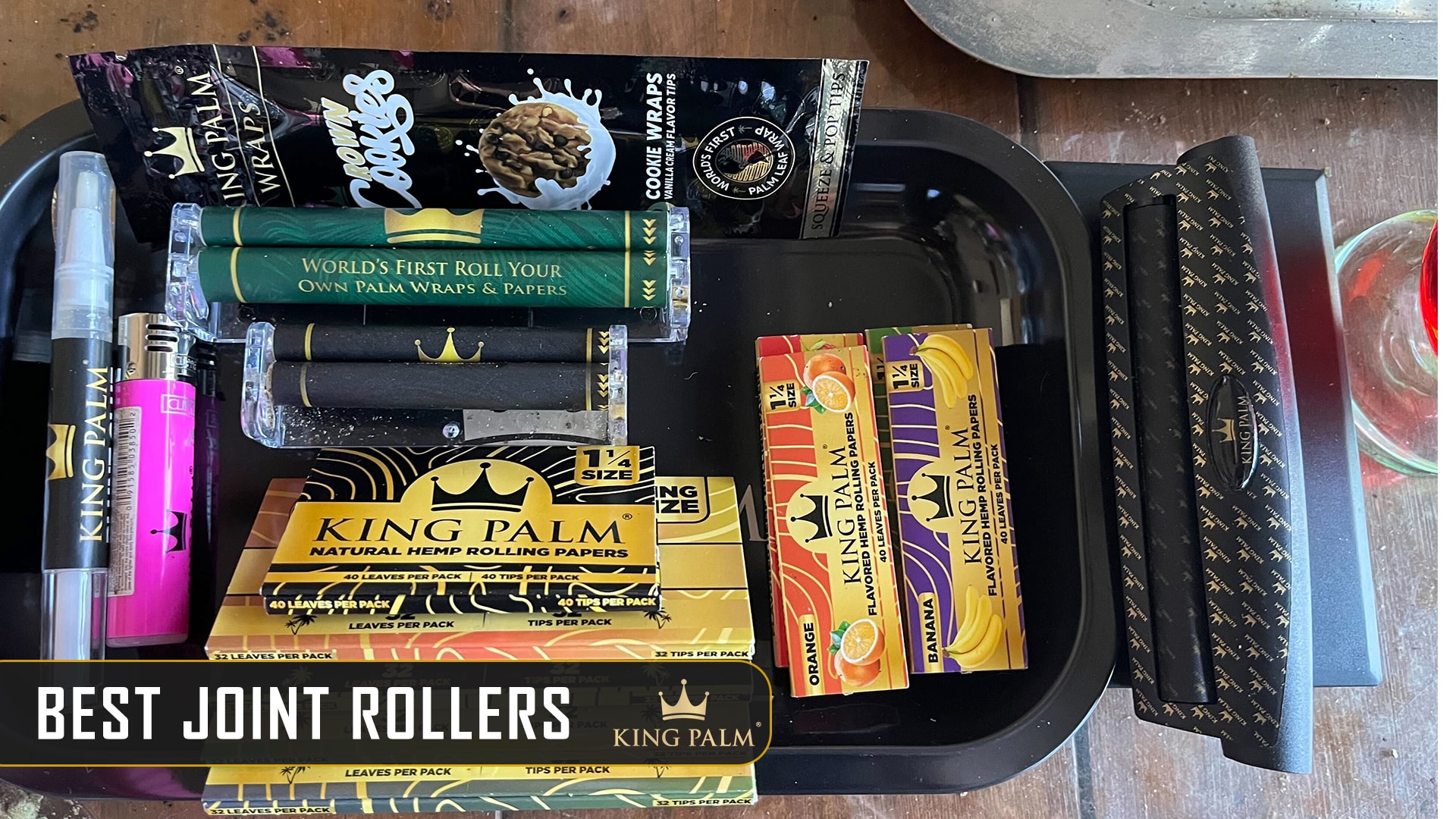 Metal Joint  Tobacco Pre-rolled Smoking Accessories Rolling Trays