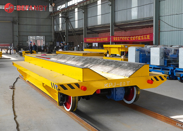 Heavy Load Electric 50t Coil Transfer Bogie