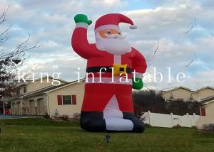 China Party Advertising 6ft Inflatable Christmas Products Xmas Father on sale 