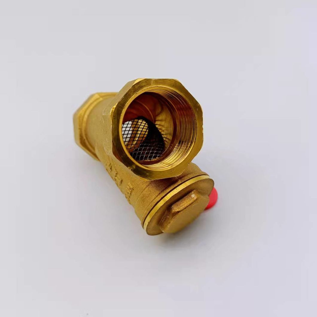 Water Meter Front Y Brass Filter Heat Pump Air Conditioning Filter HVAC Heating