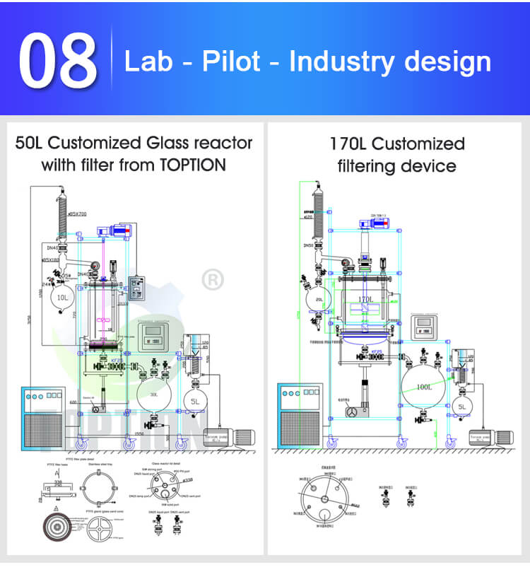 glass crystallization reactor design