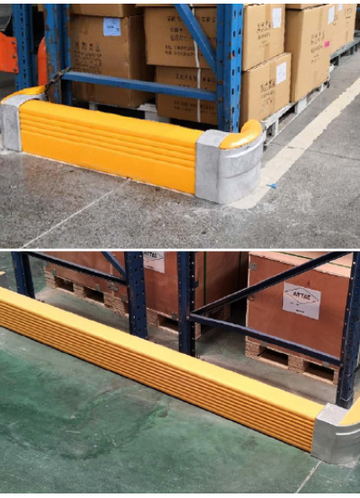 Curved Ground Safety Barrier