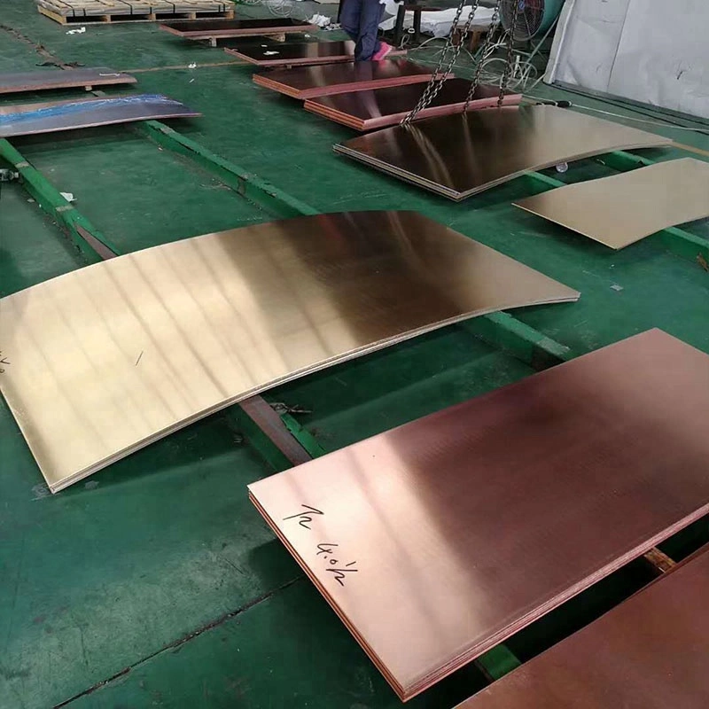 Pure Copper Sheet for Red Cooper Sheet Plate C12200 Copper Alloy Bronze Wholesale Price 99.90%
