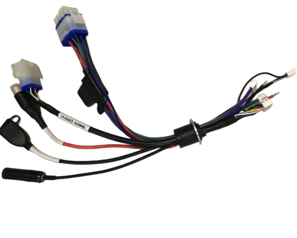Auto Stereo Wiring Harness Plug Customize Marine Boat Wire Harness for Remote Control USB Connector