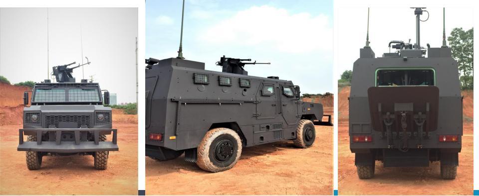 Anti Riot Truck/Army Anti-Riot Wheeled Police Armoured Vehicle/4X4 Military Chassis Nr3 Anti Riot Vehicle