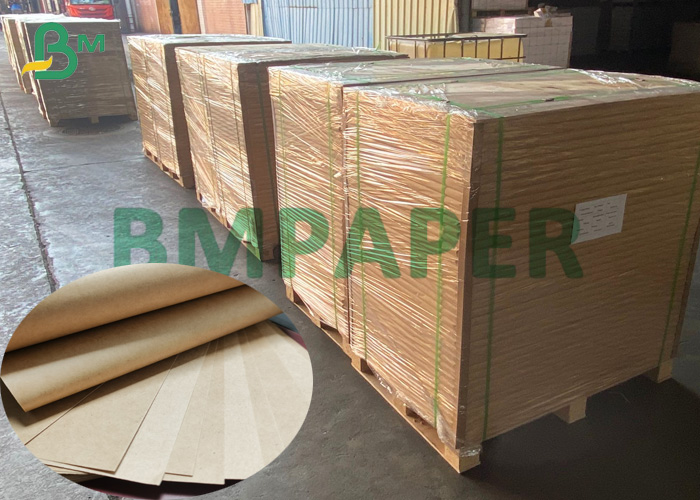  50# Natural Kraft Paper Industrial Packing Brwon Kraft Paper Counter Rolls (2)
