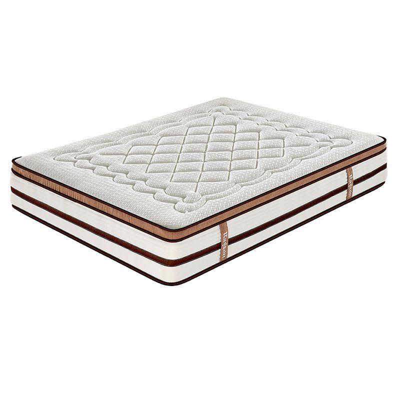 European cool gel memory foam mattress 7 zone pocket spring mattress