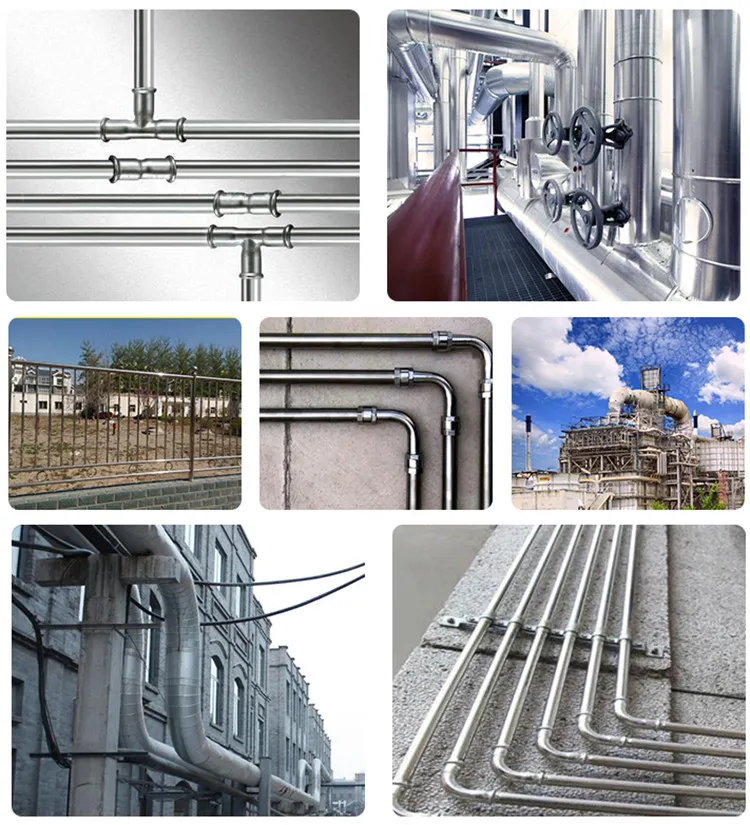 stainless steel welded pipe application