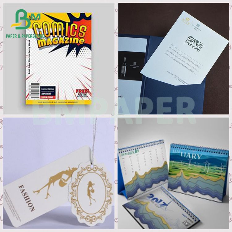 Good Printing Effect Glossy Coated 150gsm 170gsm Art Book Paper