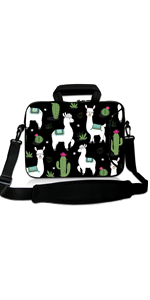 Alpaca Cactus Laptop Sleeve Bag