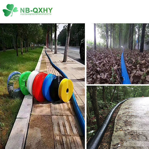 4 Bar High Pressure 8-10 Inch Big Size Flexible PVC Water Hose Agricultural Lay Flat Hose for Pump Use