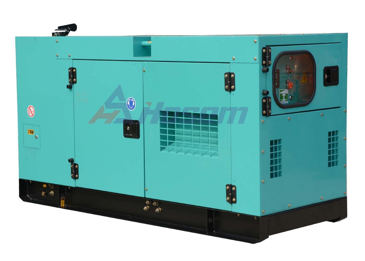 Single Phase China Generator Set with Ricardo Diesel Engine And Brushless Alternator Rate Output 20kVA 