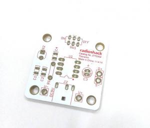 China 2 Layers FR-4 White Soldmask Red Silkscreen Electronic Printed Circuit Board PCB on sale 