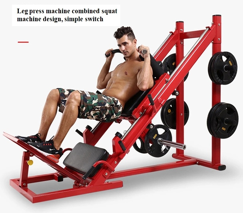 45 Degree Leg Press Gymnasium Fitness Equipment Machine