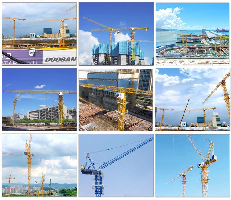 6.Different types of tower cranes