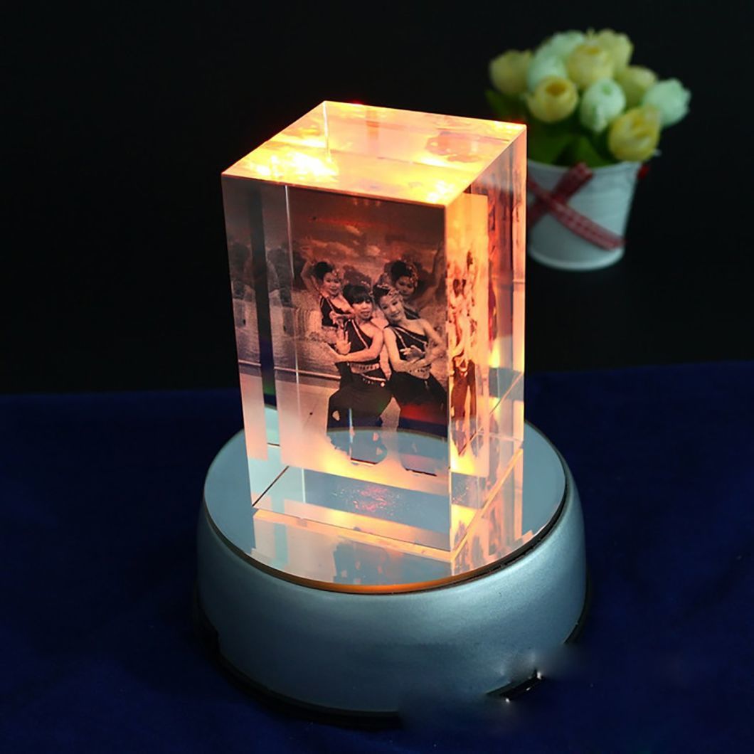 Lklazee Portable Mini 3D Green Photo Crystal Glass Block Laser Inside Engraving Machine for Inside Glass