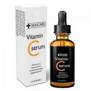 China Vitamin C Serum for Face - 20% Organic Vitamin C + E + Hyaluronic Acid essence for Anti-Aging, Wrinkles, and Fine Lines on sale 