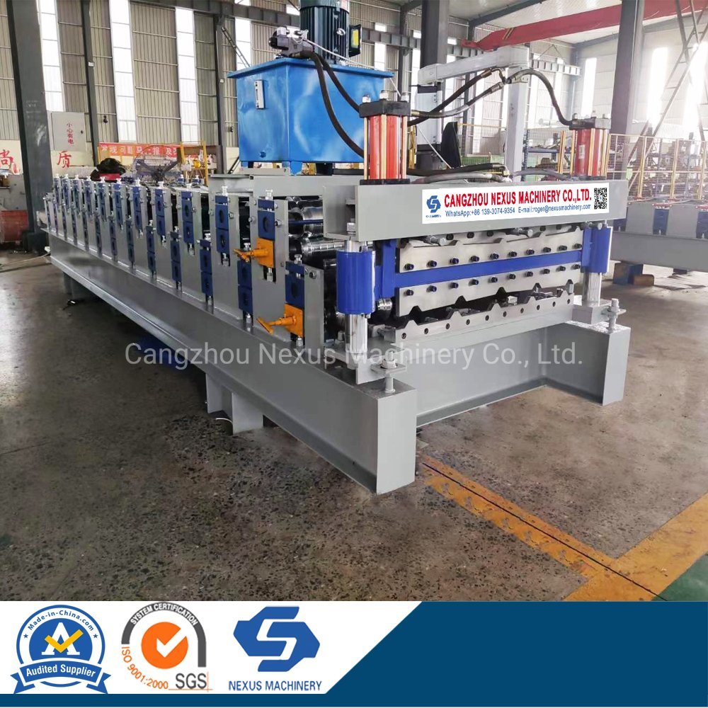 Double Layer Rolling Machine/ Ibr Steel Roofing Sheet Roll Forming Machine Manufacturer