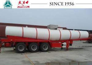 China Sulphuric Chemical Tanker Trailer , 21000 Liters Stainless Steel Chemical Tankers on sale 