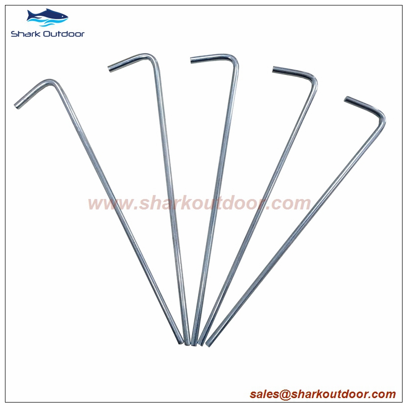 Steel tent peg tent stake