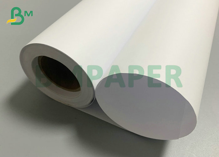 White Smothess 20lb CAD Plotter Paper 54'' x 300ft For Engineering Drawing