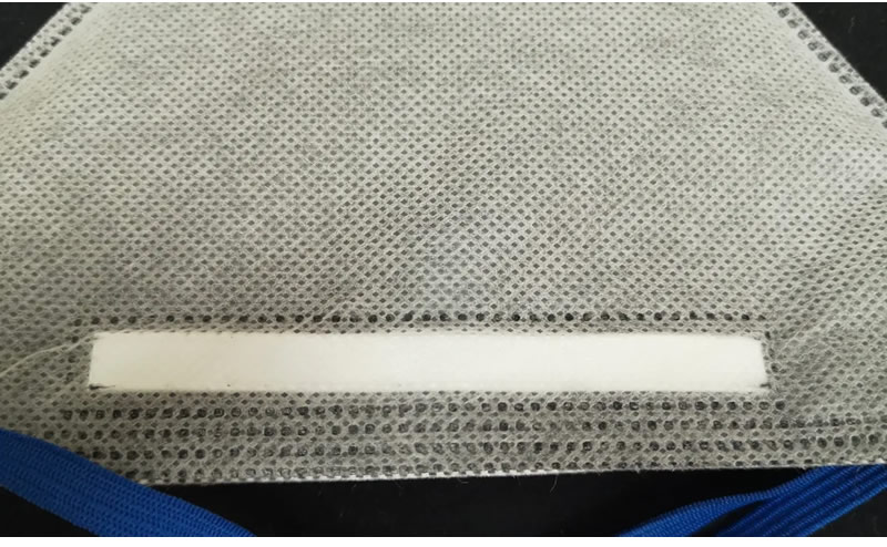 Horizontal Folding Nonwoven Foldable Active Carbon Respirator Dust Mask with Exhalation Valve