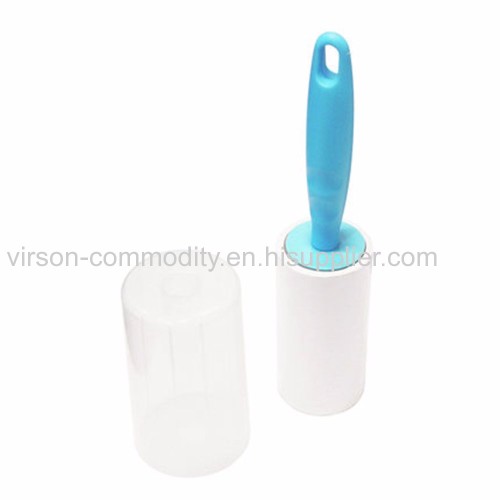 Adhesive Lint Remover Roller with spiral Cut paper