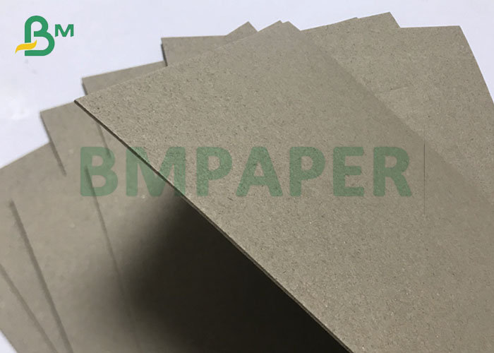 Strong 1mm 1.5mm Thick Uncoated Dark Grey Cardboard Sheets 93 * 130cm 