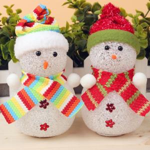 China Christmas soft toys Santa claus dolls cute snowman doll christmas santa & snowman doll on sale 