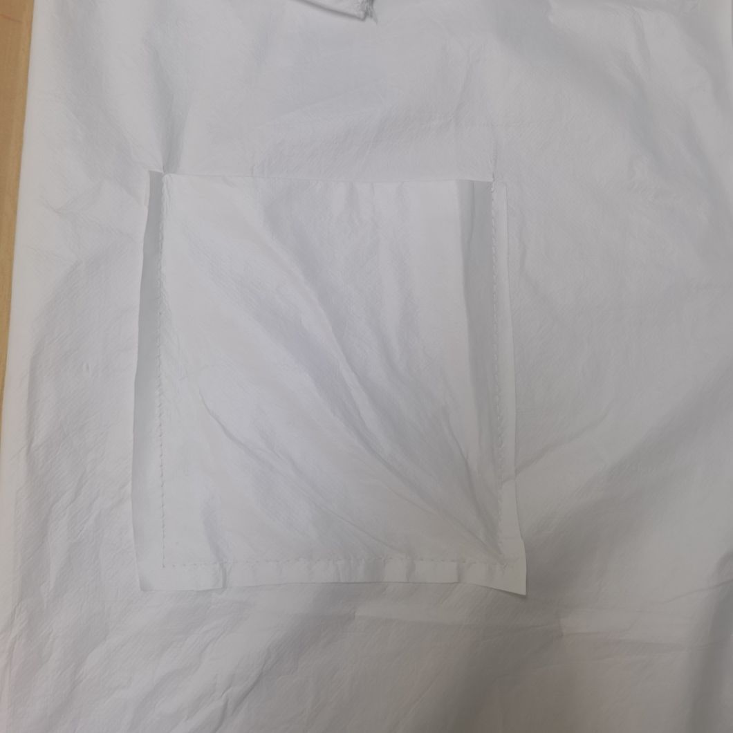 PP/SMS/Microporous Nonwoven Disposable Protective Anti-Splash Lab Visitor Coat