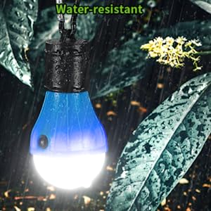 battery operated Tent Lamp Portable LED Tent Light Emergency Lights LED Camping Light Bulb 