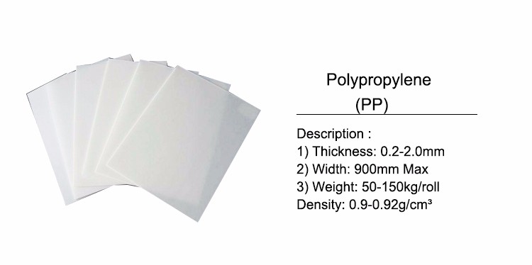 Polypropylene PP sheet for pacakging thermoforming sheet vacuumforming film
